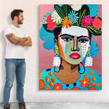 Canvas Print: "Floral Muse II" - Tailored Canvases - Flyclothing LLC