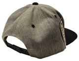 Fly Black & Gray Snap Back Hat - Fly Watches - Flyclothing LLC