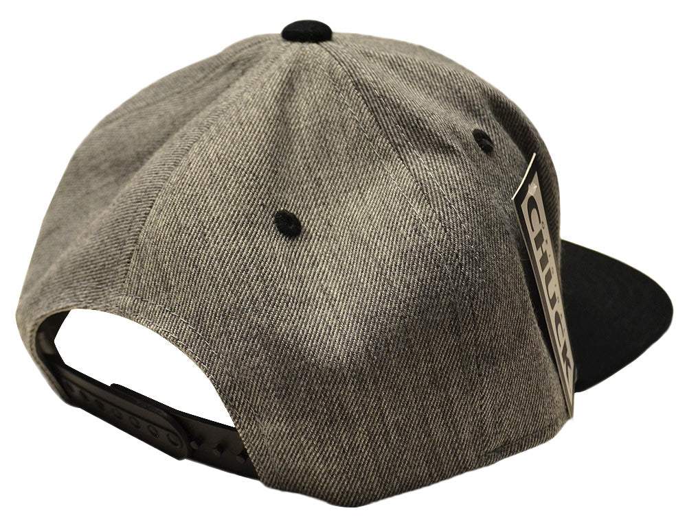 Fly Black & Gray Snap Back Hat - Fly Watches - Flyclothing LLC