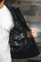 FMCo Men's Signature Leather Vest - First Manufacturing Company - Flyclothing LLC