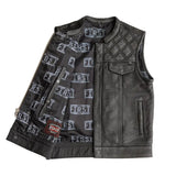 FMCo Men's Signature Leather Vest - First Manufacturing Company - Flyclothing LLC