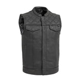 FMCo Men's Signature Leather Vest - First Manufacturing Company - Flyclothing LLC