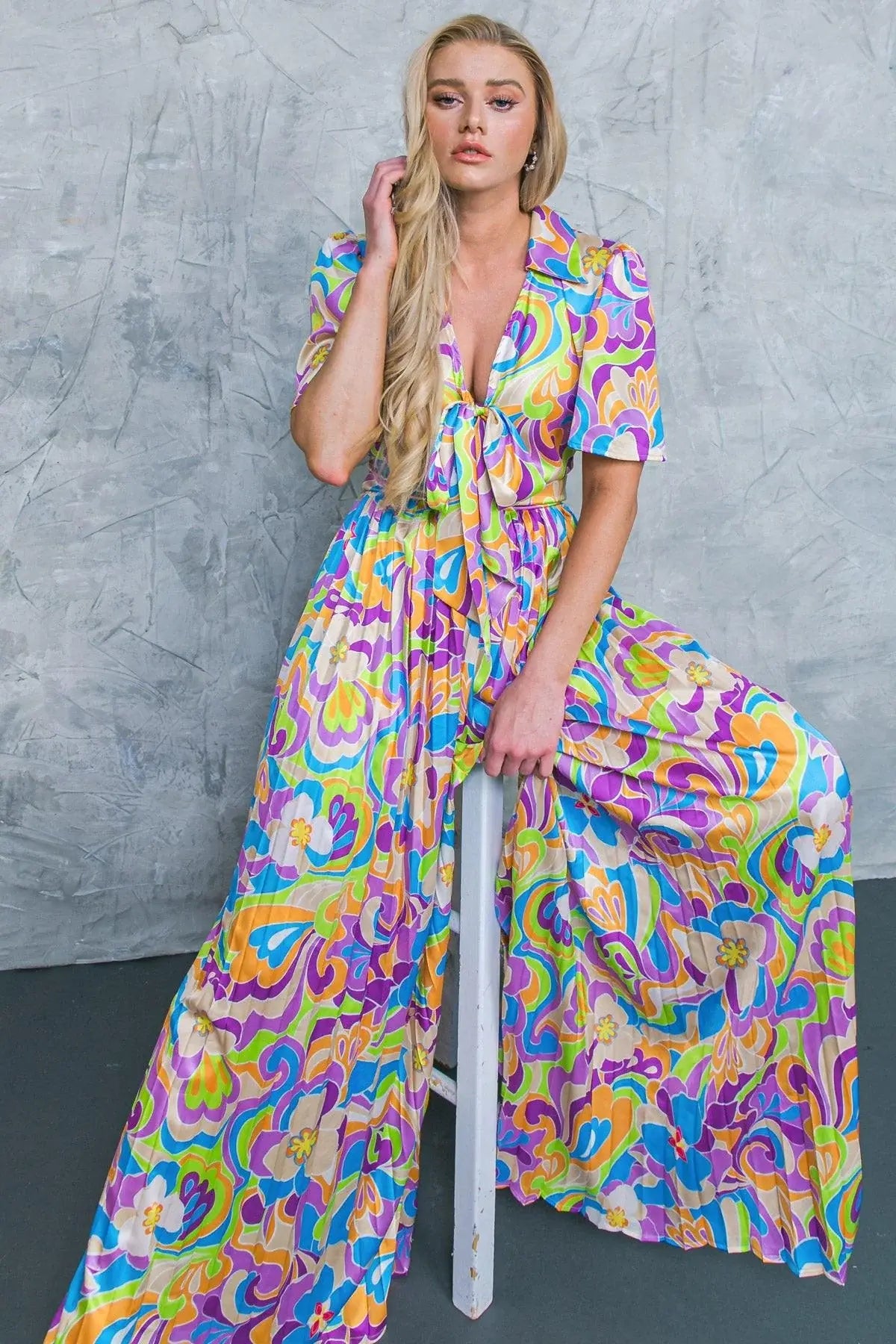 A SECRET PLACE WOVEN JUMPSUIT - Flying Tomato - Flyclothing LLC