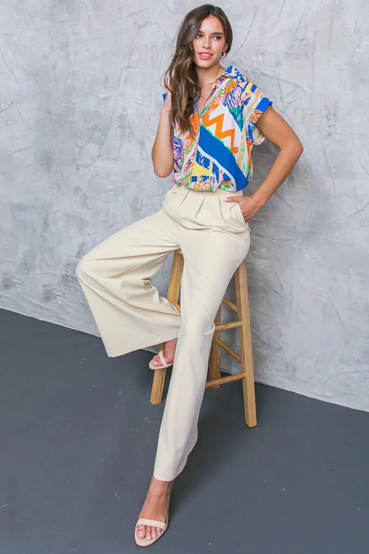 DELICATE FEELINGS WOVEN PANTS - Flying Tomato - Flyclothing LLC
