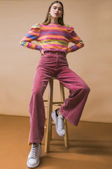 HOW DARE YOU CORDUROY PANTS - Flying Tomato - Flyclothing LLC