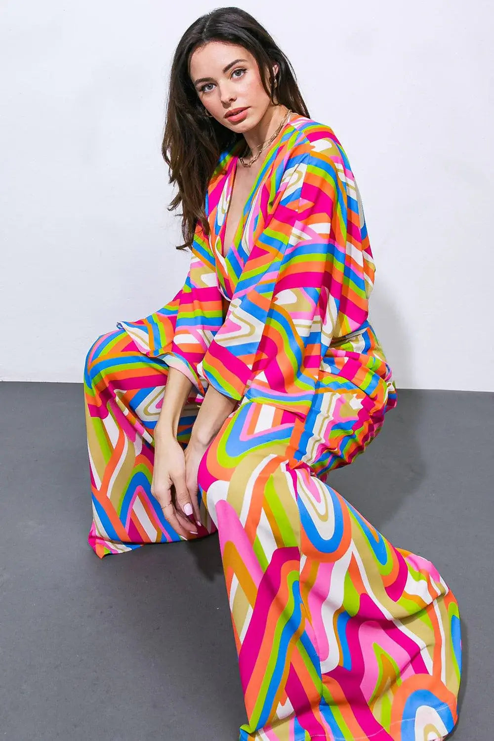 WORTH MY TIME WOVEN JUMPSUIT - Flying Tomato - Flyclothing LLC