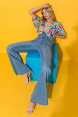 HONESTLY BREATHTAKING WOVEN TOP - Flying Tomato - Flyclothing LLC