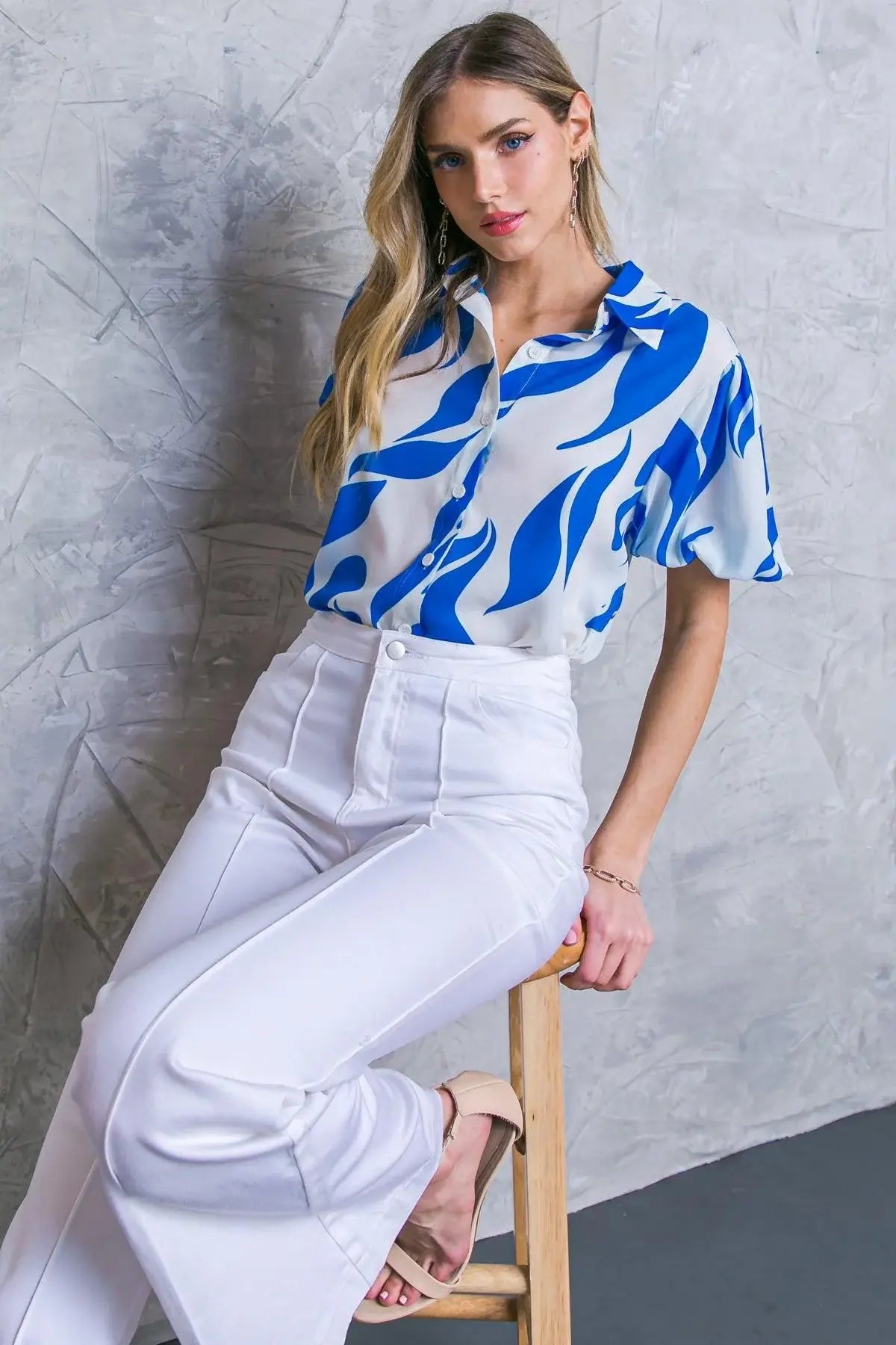 MAJOR CRUSH WOVEN TOP - Flying Tomato - Flyclothing LLC
