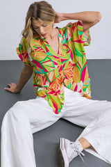 FAVORITE ICON WOVEN TOP - Flying Tomato - Flyclothing LLC