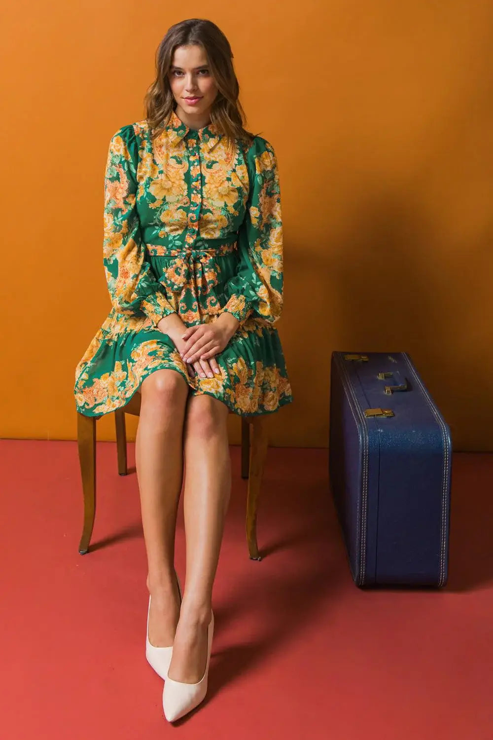 FURTHERST THING WOVEN MINI DRESS - Flying Tomato - Flyclothing LLC