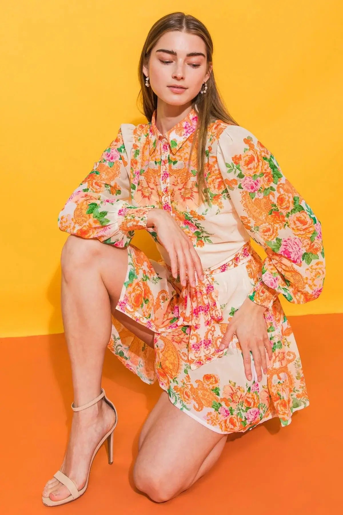 FURTHERST THING WOVEN MINI DRESS - Flying Tomato - Flyclothing LLC