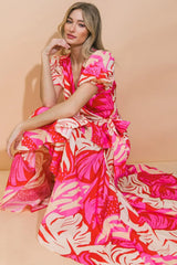 STUNNING SIGNIFICANCE WOVEN MAXI DRESS - Flying Tomato - Flyclothing LLC