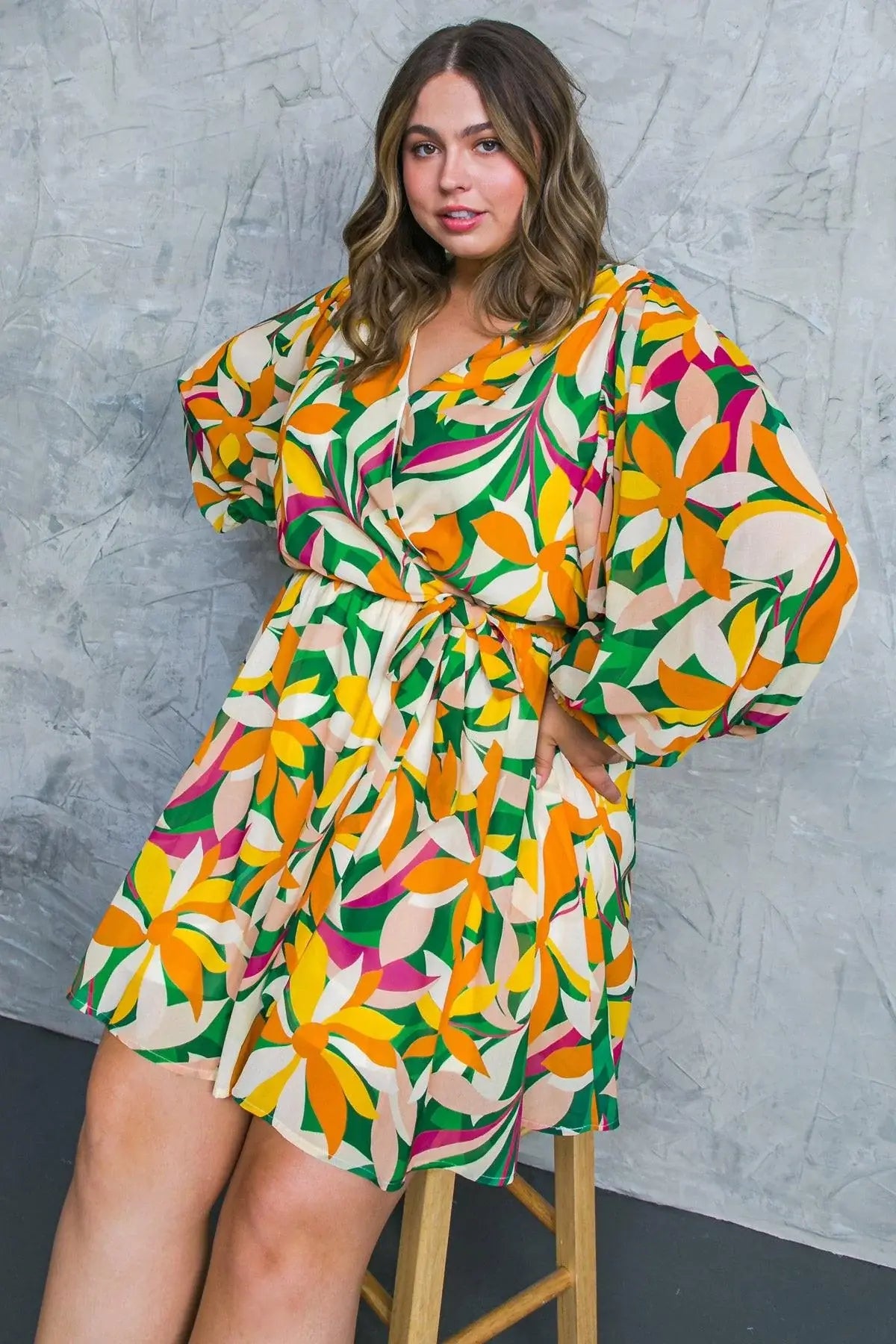 DARING HEART WOVEN MINI DRESS - Flying Tomato - Flyclothing LLC