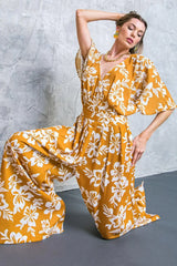 LET THE LIGHT IN BROWN WOVEN PANTS - Flying Tomato - Flyclothing LLC