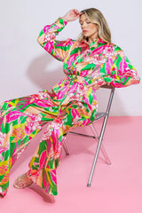 BLOOMING HOPE WOVEN JUMPSUIT - Flying Tomato - Flyclothing LLC