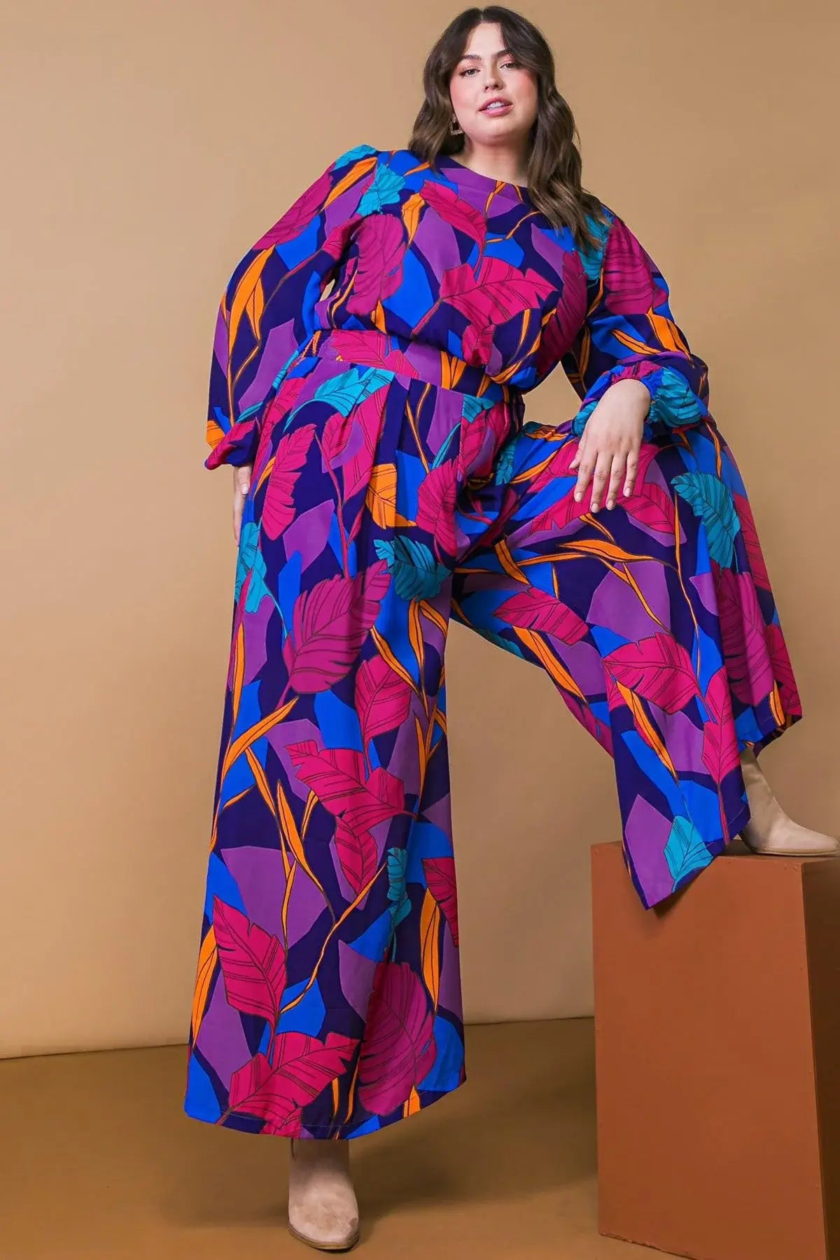 DARE TO TAKE THE WOVEN JUMPSUIT - Flying Tomato - Flyclothing LLC