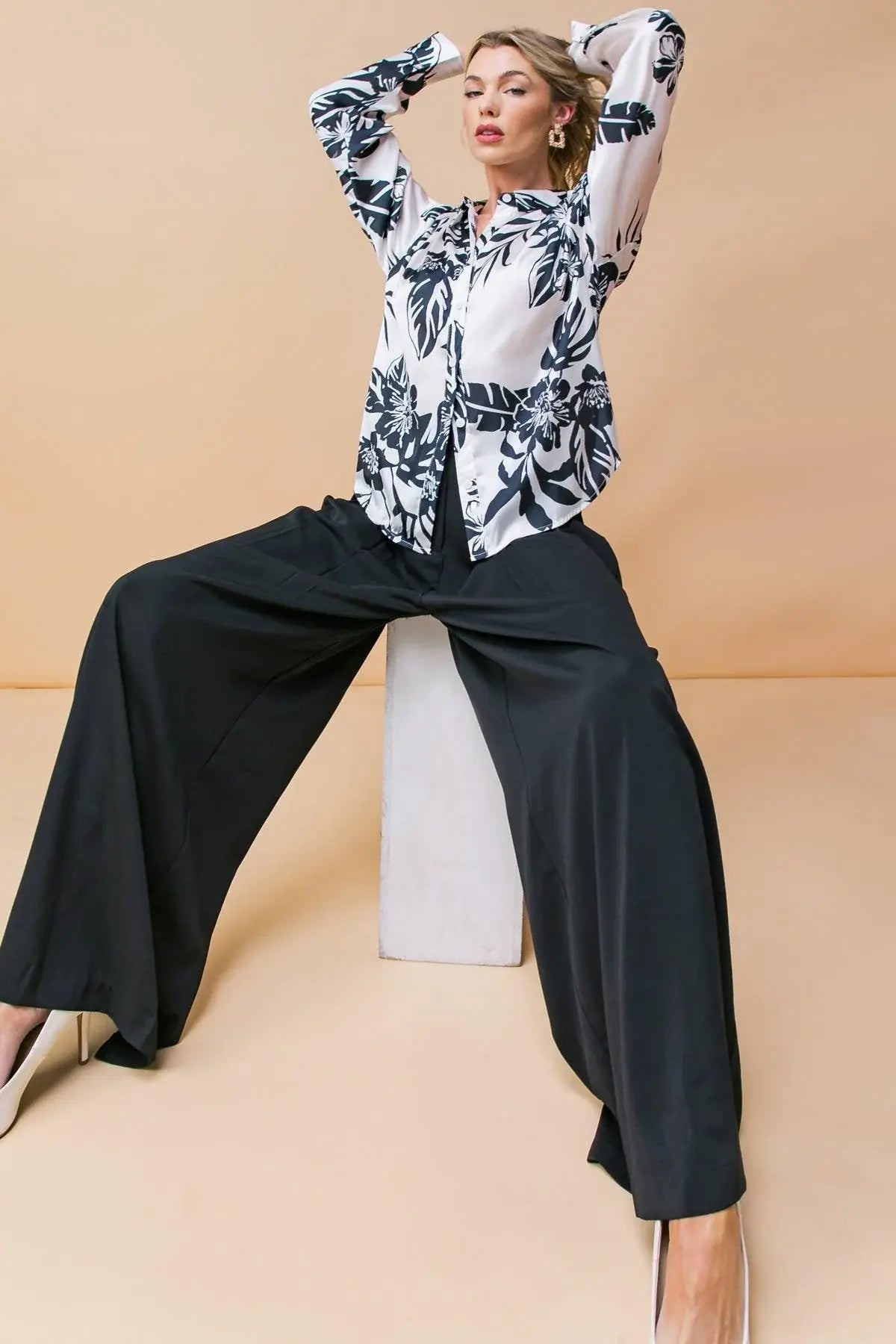 BRIDE AND TRUE SATIN TOP - Flying Tomato - Flyclothing LLC