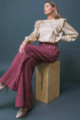 THINK OF ME WOVEN TOP - Flying Tomato - Flyclothing LLC