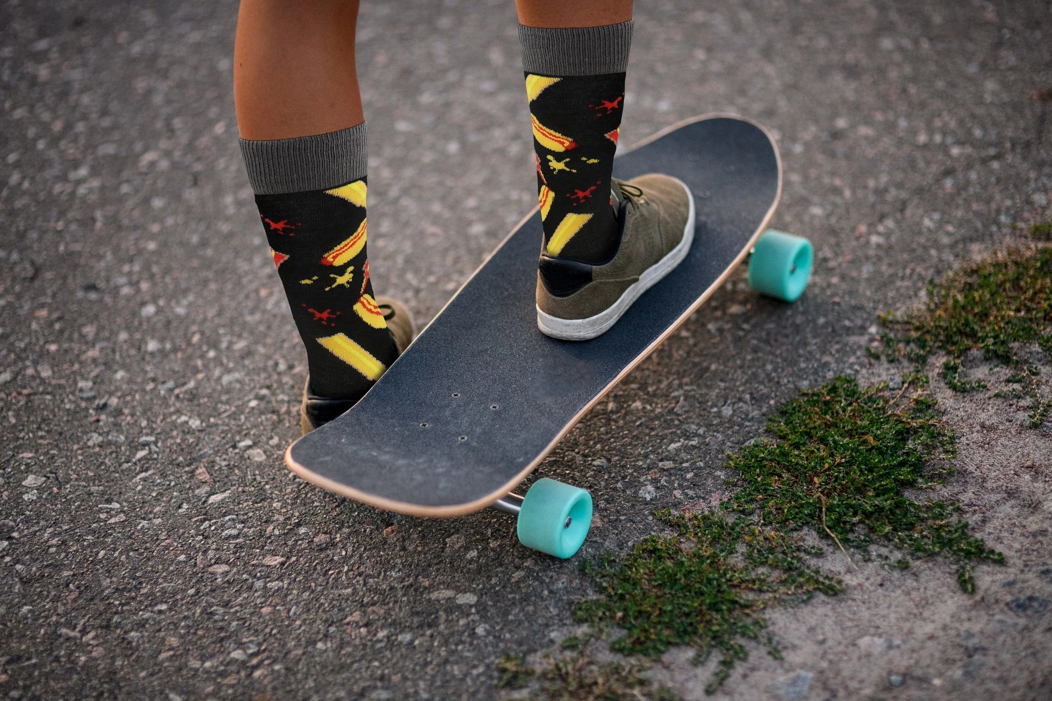 Hot Dog Socks - Comfy Cotton for Men & Women - Real Sic - Flyclothing LLC