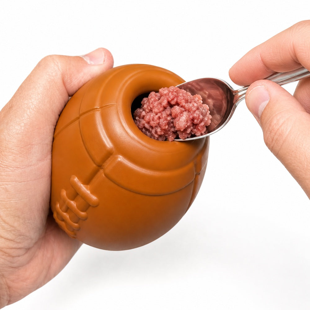 Football Dog Chew Toy & Treat Dispenser - USA Made | SodaPup - SodaPup/True Dogs, LLC - Flyclothing LLC