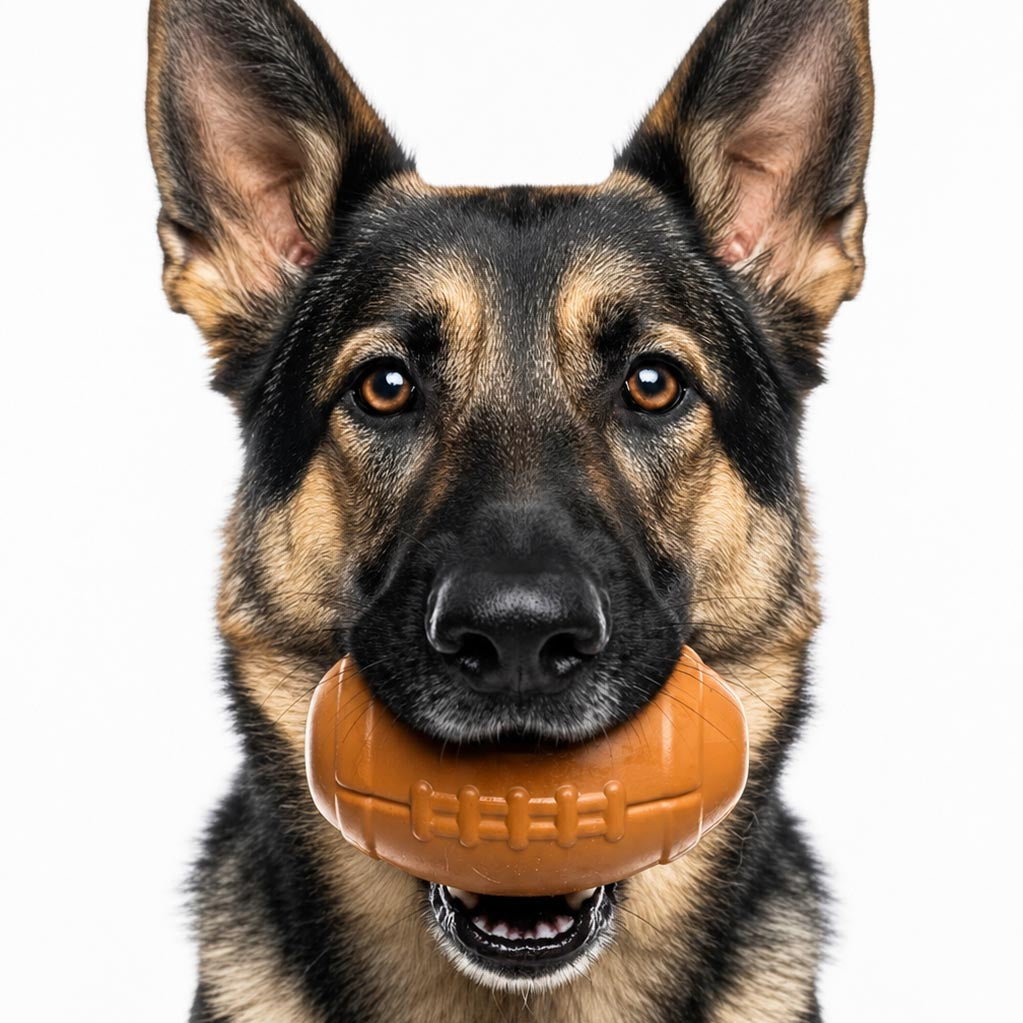 Football Dog Chew Toy & Treat Dispenser - USA Made | SodaPup - SodaPup/True Dogs, LLC - Flyclothing LLC