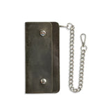 LARGE TRUCKER - Vegetable Tanned Leather Wallet - First Manufacturing Company - Flyclothing LLC