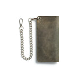 LARGE TRUCKER - Vegetable Tanned Leather Wallet - First Manufacturing Company - Flyclothing LLC