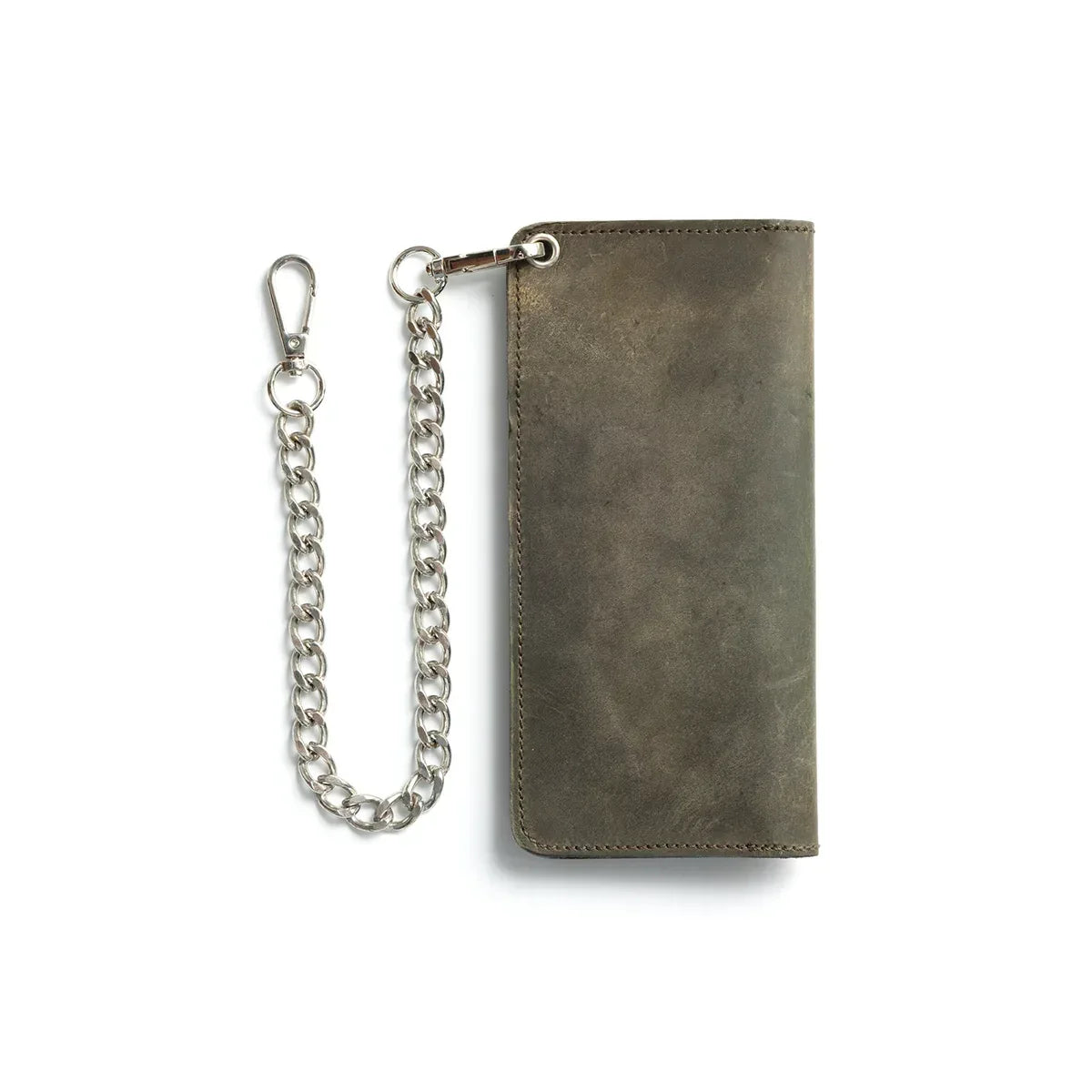 LARGE TRUCKER - Vegetable Tanned Leather Wallet - First Manufacturing Company - Flyclothing LLC