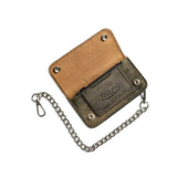 SMALL TRUCKER - Vegetable Tanned Leather Wallet - First Manufacturing Company - Flyclothing LLC