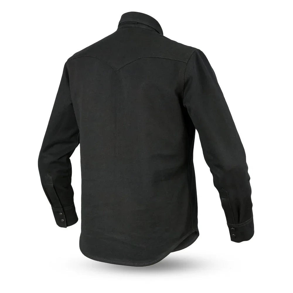 Forsyth Men's Motorcycle Canvas Shirt - First Manufacturing Company - Flyclothing LLC