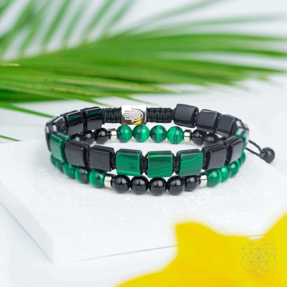 Fortress of Heart & Mind: Bracelet Set for Mental Healing - Conscious Items - Flyclothing LLC