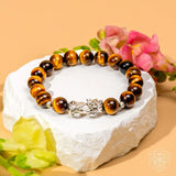 Fortune Flows - Tiger’s Eye & Pixiu Bracelet - Conscious Items - Flyclothing LLC
