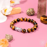 Fortune Flows - Tiger’s Eye & Pixiu Bracelet - Conscious Items - Flyclothing LLC
