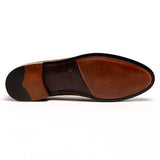 16-583-TAB FRANCO Suede Calfskin Tassel Loafer, Tobacco - Zelli Italia - Flyclothing LLC