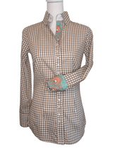 Olive Gingham Women's Western Shirt | Core Collection