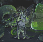 Black Market Art Company Frankenstein Fairy Print