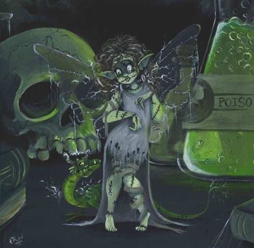 Black Market Art Company Frankenstein Fairy Print - Black Market Art Company - Flyclothing LLC