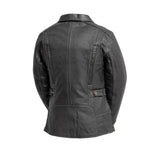 Free Spirit - Women's Motorcycle Leather Jacket - First Manufacturing Company - Flyclothing LLC