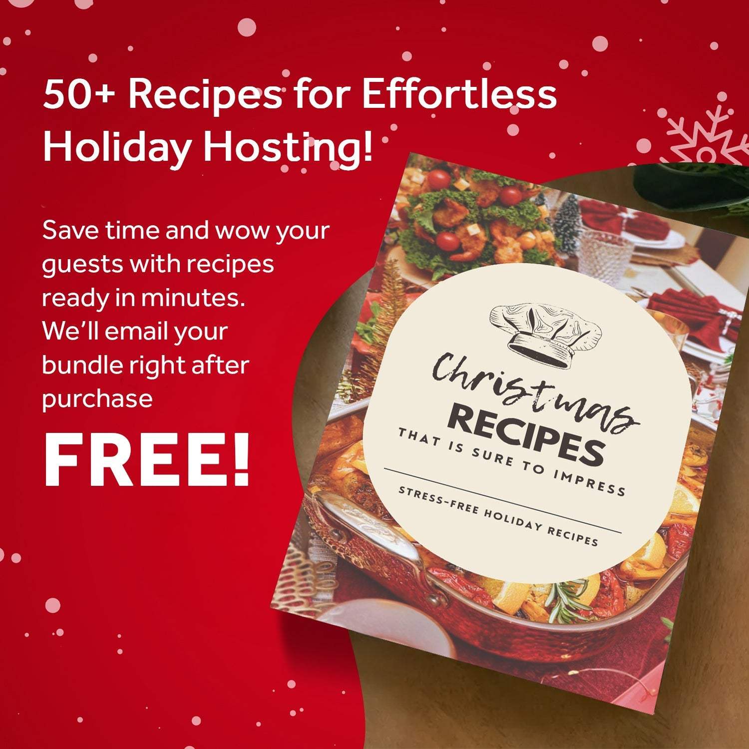 Vintage Christmas Tree Wall Art with Free Christmas Recipe Book - Tailored Canvases - Flyclothing LLC