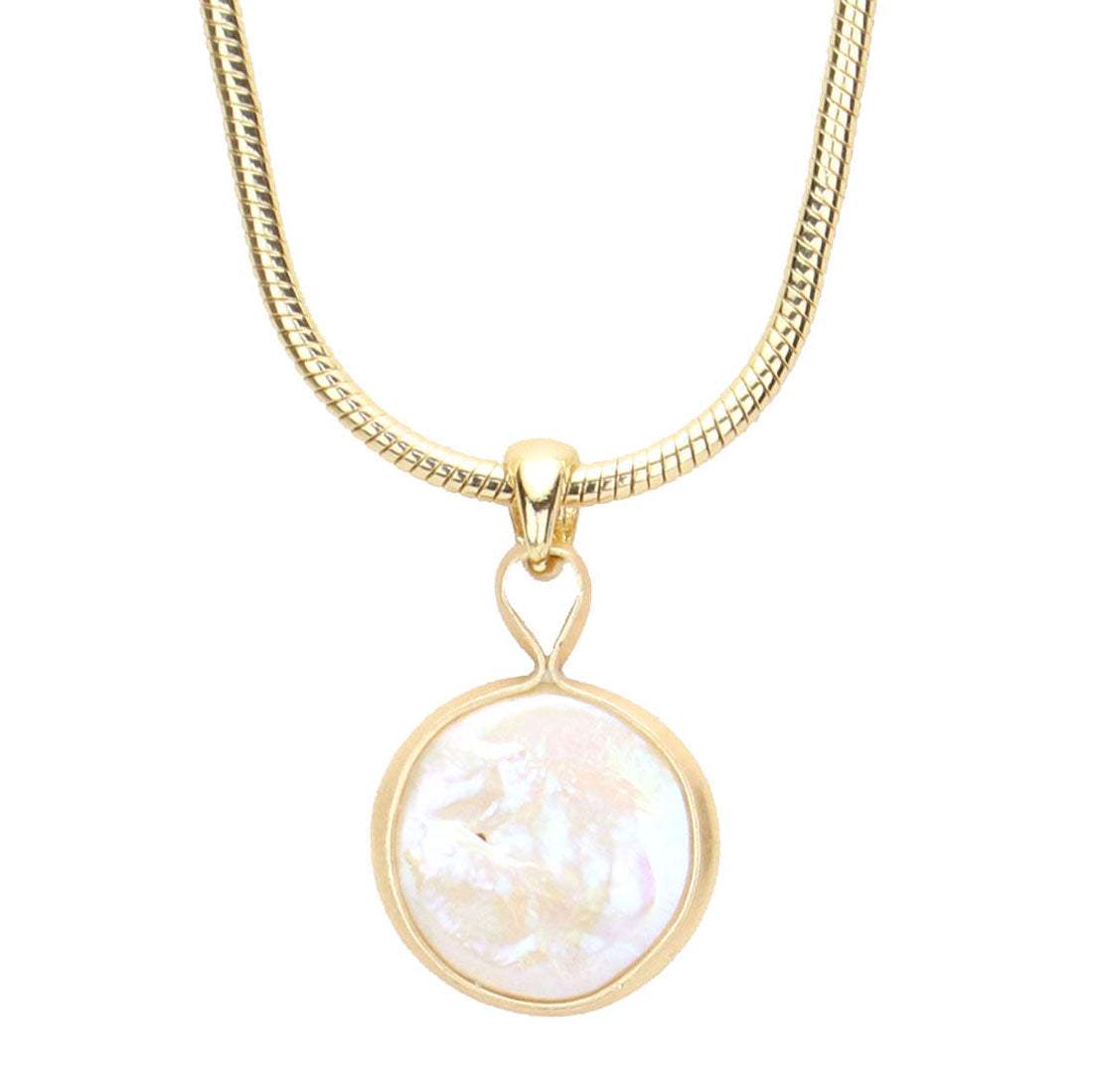 Freshwater Pearl Pendant Necklace - Madeline Love - Flyclothing LLC