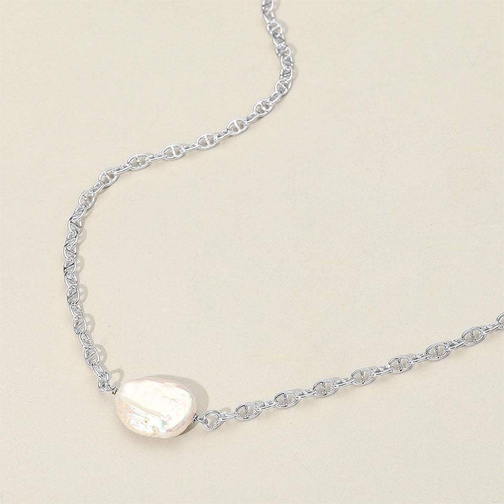 Freshwater Pearl Pendant Necklace - Madeline Love - Flyclothing LLC
