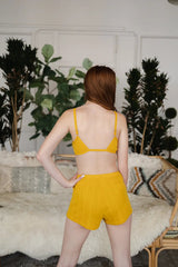 Front Snap Pointelle Lounge Bralette - Boho Clothing and Accessories - Flyclothing LLC