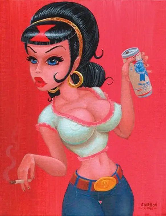 Black Market Art Company Fun Girl Print - Black Market Art Company - Flyclothing LLC