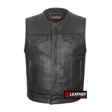 Short Fuse - Platinum Low Cut Vest - GoLeather