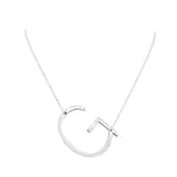 G Monogram Metal Pendant Necklace - Madeline Love - Flyclothing LLC