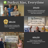 Backyard Bar & Grill Sign - Tailored Canvases - Flyclothing LLC