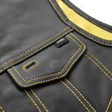 Gadsden - Men's Leather Motorcycle Vest - Limited Edition - First Manufacturing Company - Flyclothing LLC