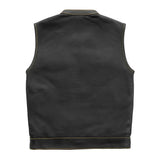 Gadsden - Men's Leather Motorcycle Vest - Limited Edition - First Manufacturing Company - Flyclothing LLC