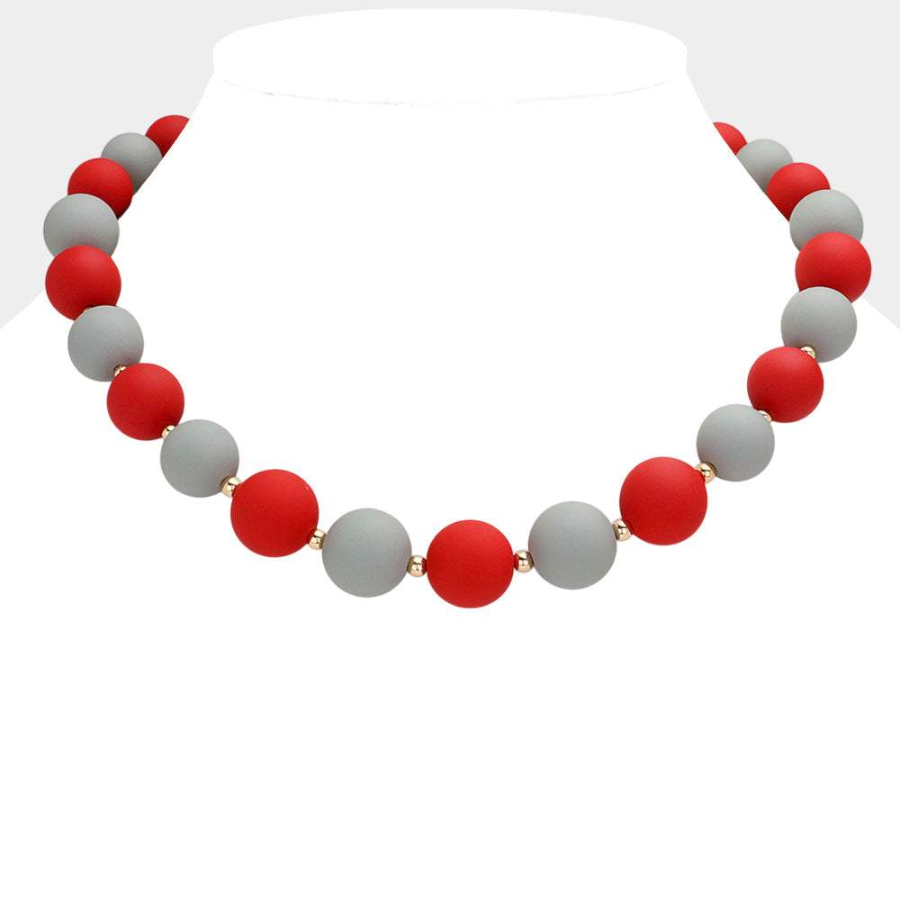 Game Day Beaded Necklace - Madeline Love - Flyclothing LLC