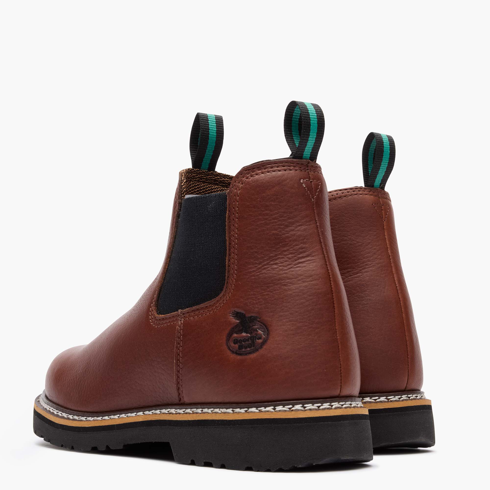 Georgia Boot Men's Burnt Brown Romeo Work Boot - Georgia Boot - Flyclothing LLC